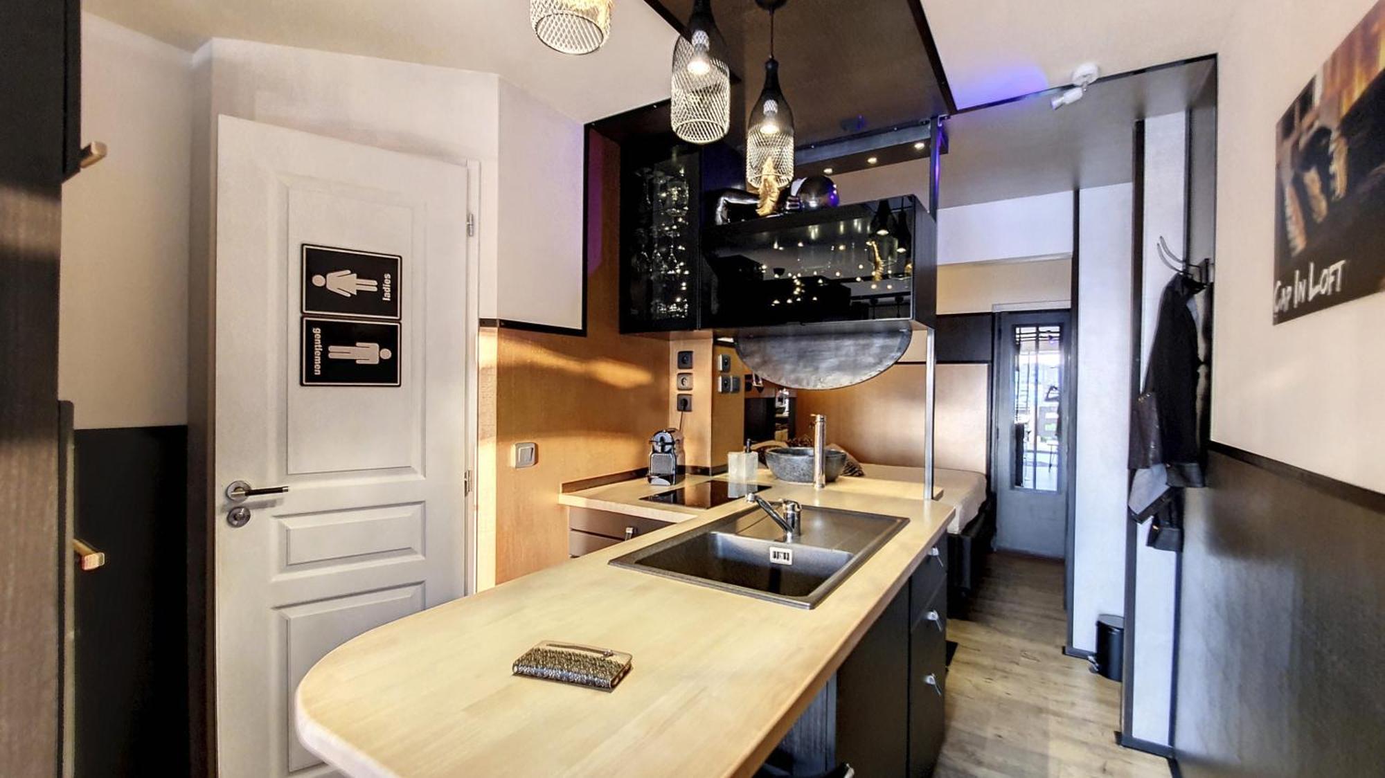 Apartment Naturist Cap In Loft Agde Bagian luar foto