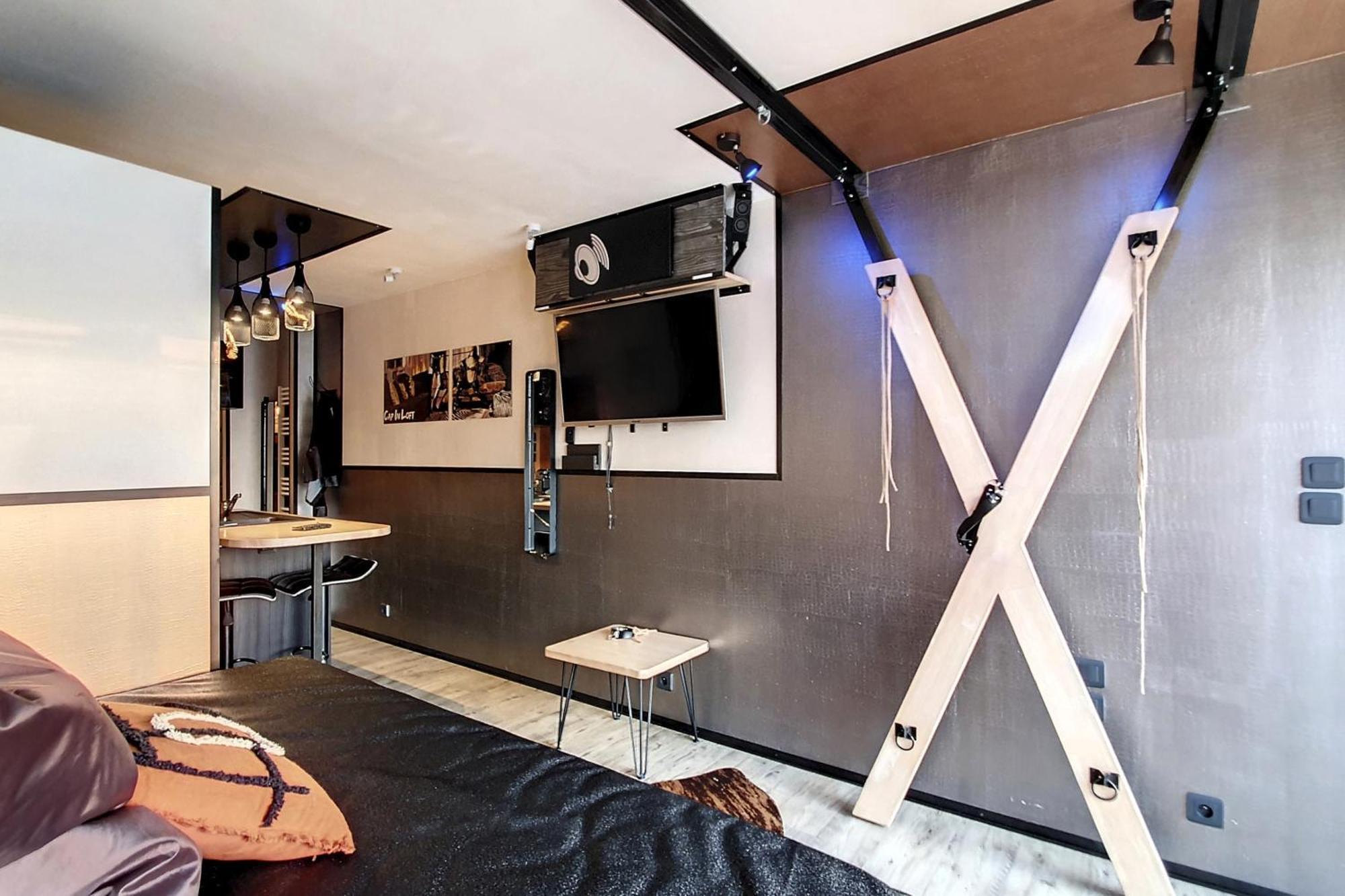 Apartment Naturist Cap In Loft Agde Bagian luar foto