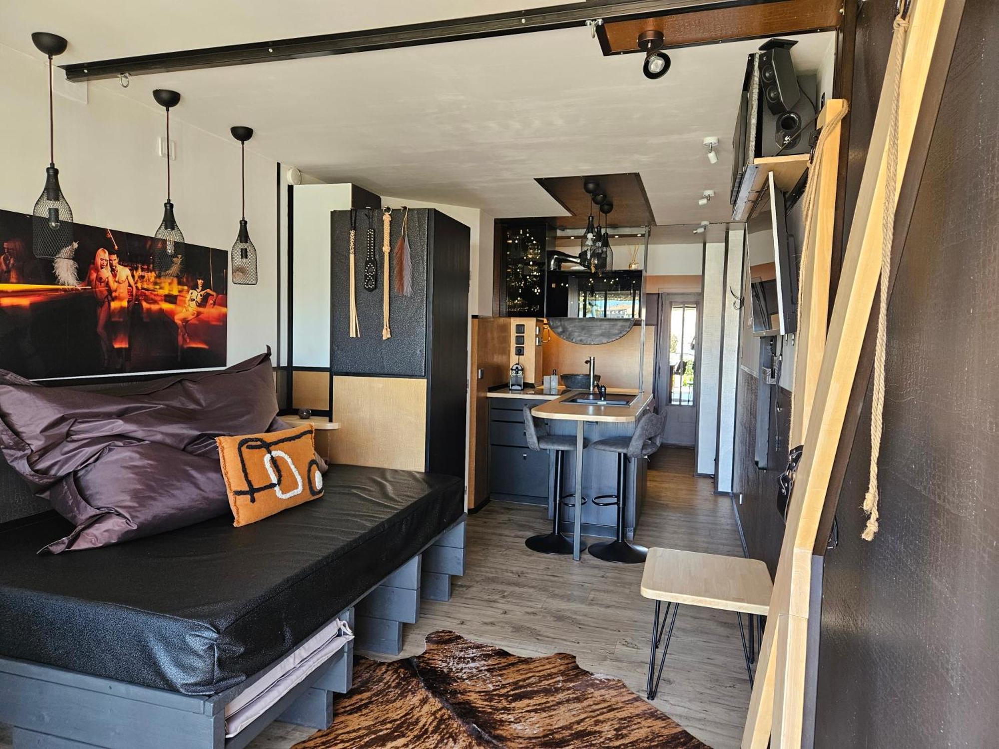 Apartment Naturist Cap In Loft Agde Bagian luar foto