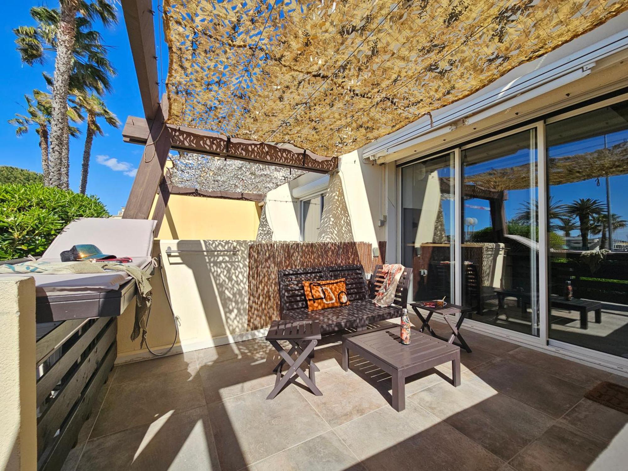 Apartment Naturist Cap In Loft Agde Bagian luar foto