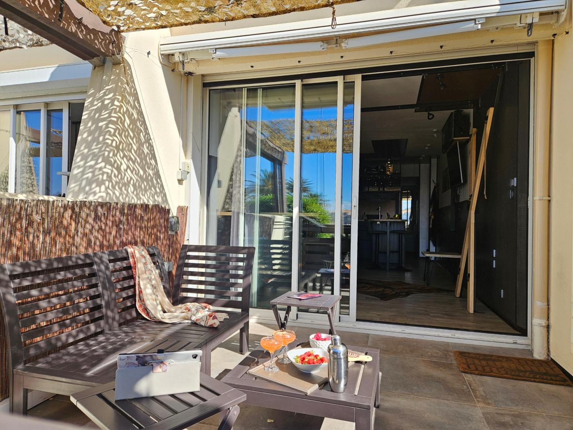 Apartment Naturist Cap In Loft Agde Bagian luar foto