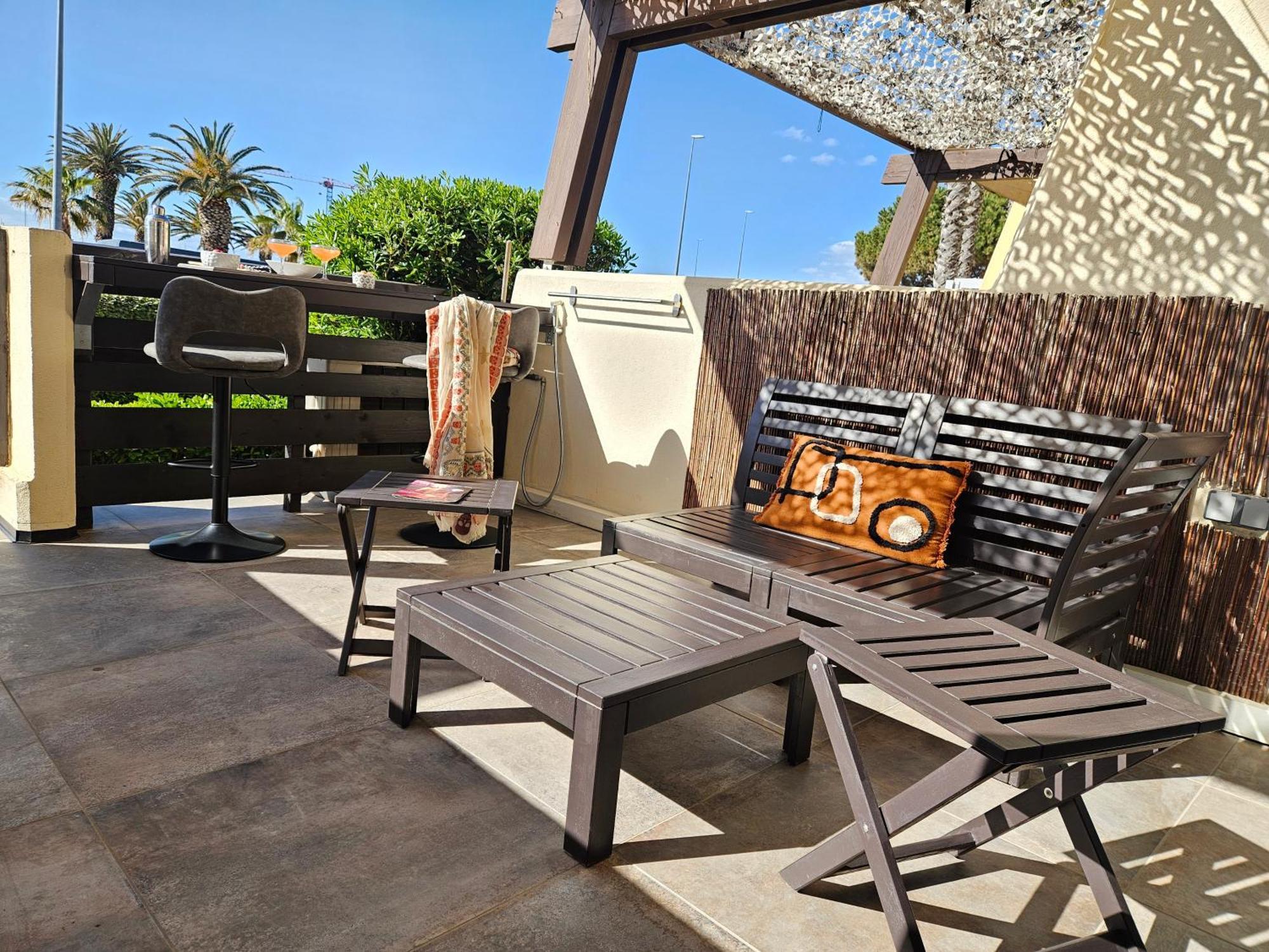 Apartment Naturist Cap In Loft Agde Bagian luar foto